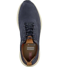 Johnston & Murphy Men's XC+Declan U-Throat Waterproof Nubuck Sneakers