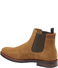 Johnston & Murphy Men's XC+Durham Waterproof Suede Chelsea Boots