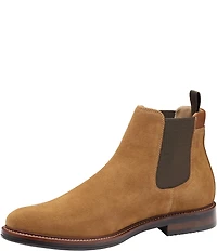 Johnston & Murphy Men's XC+Durham Waterproof Suede Chelsea Boots