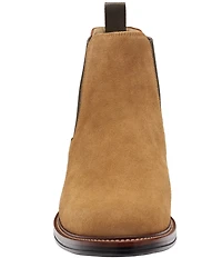 Johnston & Murphy Men's XC+Durham Waterproof Suede Chelsea Boots