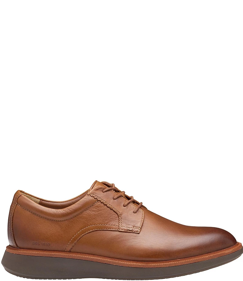 Johnston & Murphy Men's XC+Parker Leather Plain Toe Oxfords