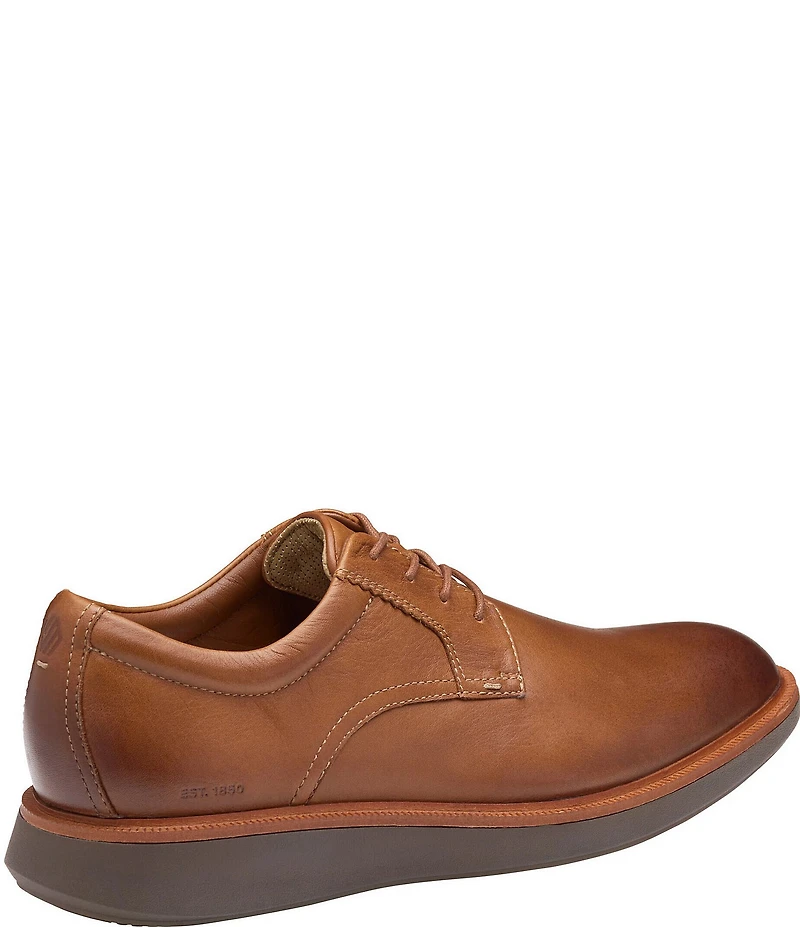 Johnston & Murphy Men's XC+Parker Leather Plain Toe Oxfords