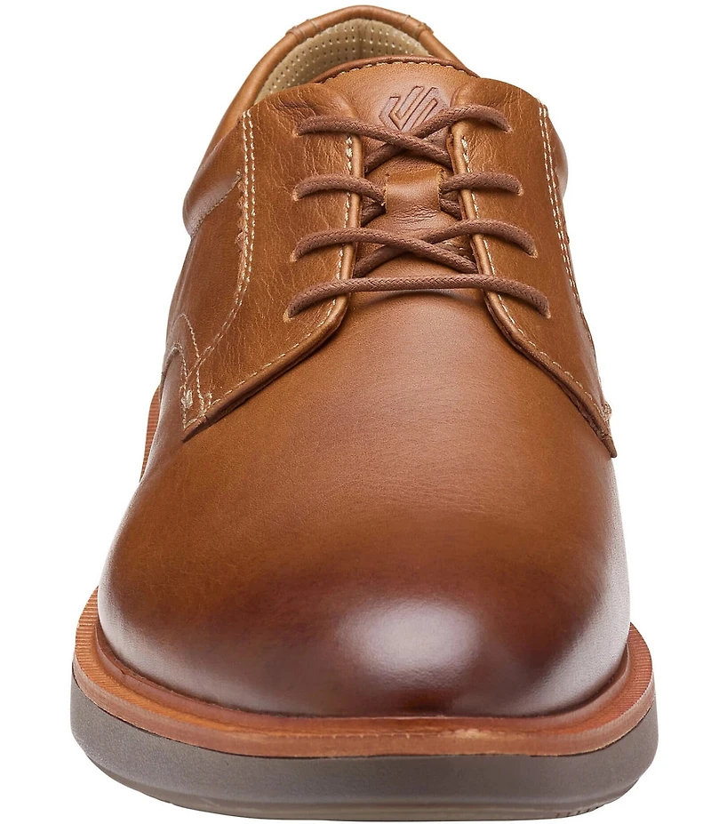 Johnston & Murphy Men's XC+Parker Leather Plain Toe Oxfords