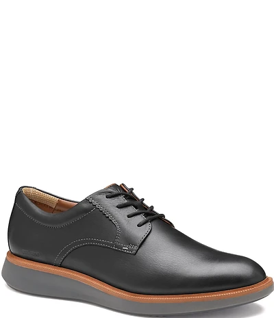 Johnston & Murphy Men's XC+Parker Leather Plain Toe Oxfords