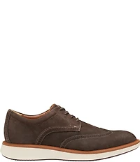Johnston & Murphy Men's XC+Parker Waterproof Nubuck Wingtip Oxfords