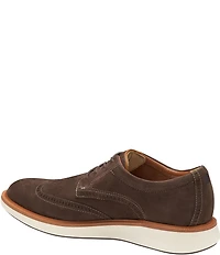 Johnston & Murphy Men's XC+Parker Waterproof Nubuck Wingtip Oxfords