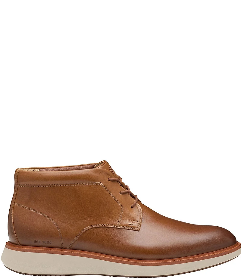 Johnston & Murphy Men's XC+Parker Waterproof Leather Chukka Boots