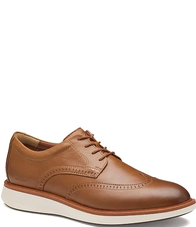 Johnston & Murphy Men's XC+Parker Waterproof Leather Wingtip Oxfords