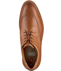 Johnston & Murphy Men's XC+Parker Waterproof Leather Wingtip Oxfords