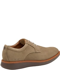 Johnston & Murphy Men's XC+Parker Waterproof Nubuck Plain Toe Oxfords