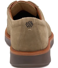 Johnston & Murphy Men's XC+Parker Waterproof Nubuck Plain Toe Oxfords