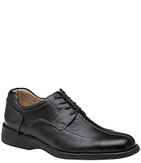 Johnston & Murphy Shuler Leather Bike Toe Lace Up Oxfords