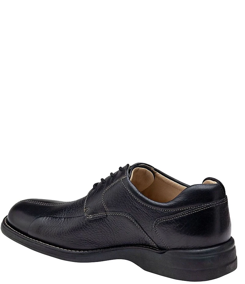 Johnston & Murphy Shuler Leather Bike Toe Lace Up Oxfords