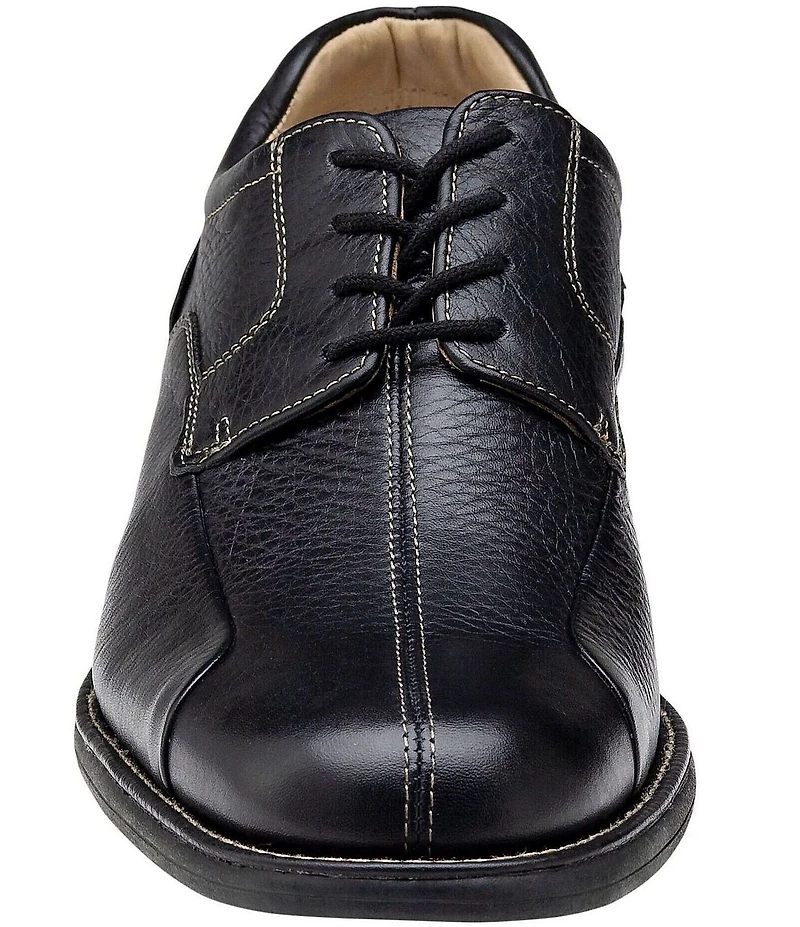 Johnston & Murphy Shuler Leather Bike Toe Lace Up Oxfords