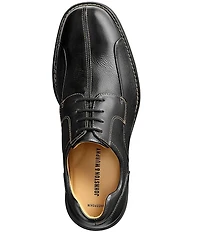 Johnston & Murphy Shuler Leather Bike Toe Lace Up Oxfords