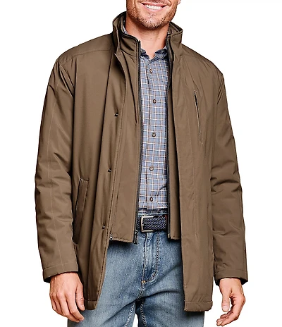 Johnston & Murphy Upton Long Sleeve Raincoat