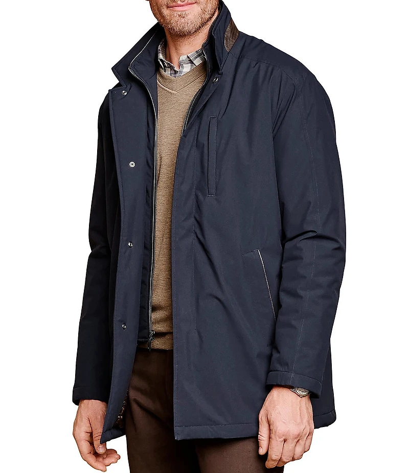Johnston & Murphy Upton Long Sleeve Raincoat