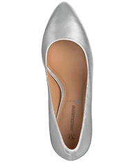 Johnston & Murphy Vicki Leather Block Heel Pumps