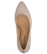 Johnston & Murphy Vicki Suede Block Heel Pumps
