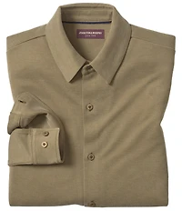 Johnston & Murphy Vintage Birdseye Long Sleeve Woven Shirt