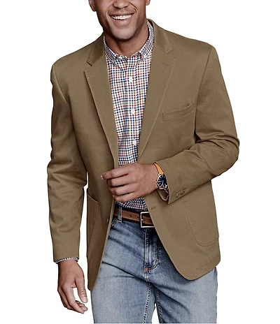 Johnston & Murphy Washed Cotton Blazer