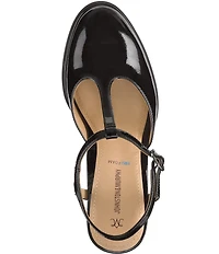 Johnston & Murphy Women's Amy Patent Leather T-Strap Mary Jane Pumps