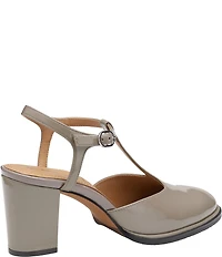 Johnston & Murphy Women's Amy Patent Leather T-Strap Mary Jane Pumps
