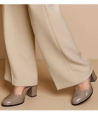 Johnston & Murphy Women's Amy Patent Leather T-Strap Mary Jane Pumps