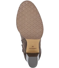 Johnston & Murphy Women's Amy Suede Belt Strap Hardware Booties