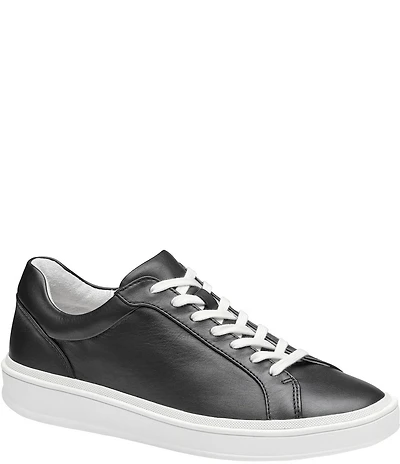 Johnston & Murphy Women's Ashley Lace-to-Toe Leather Sneakers