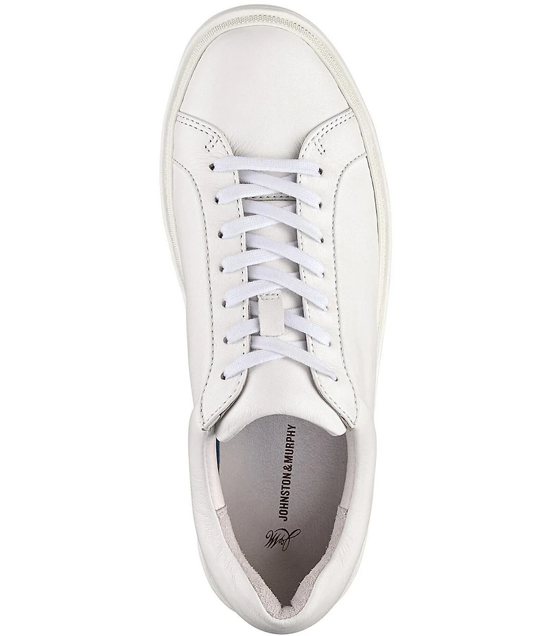 Johnston & Murphy Women's Ashley Lace-to-Toe Leather Sneakers