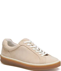 Johnston & Murphy Women's Ashley Lace-To-Toe Suede Sneakers
