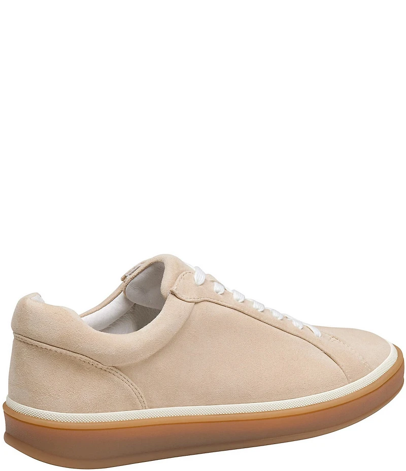 Johnston & Murphy Women's Ashley Lace-To-Toe Suede Sneakers