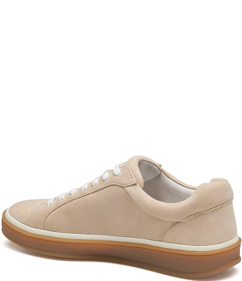 Johnston & Murphy Women's Ashley Lace-To-Toe Suede Sneakers