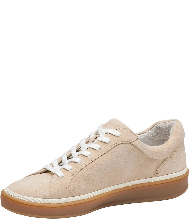 Johnston & Murphy Women's Ashley Lace-To-Toe Suede Sneakers