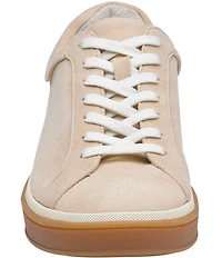Johnston & Murphy Women's Ashley Lace-To-Toe Suede Sneakers
