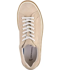 Johnston & Murphy Women's Ashley Lace-To-Toe Suede Sneakers