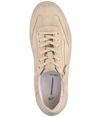 Johnston & Murphy Women's Ashley Side Zip Lace Up Sneakers