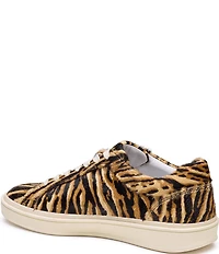 Johnston & Murphy Women's Ashley Zebra Print Haircalf Sneakers