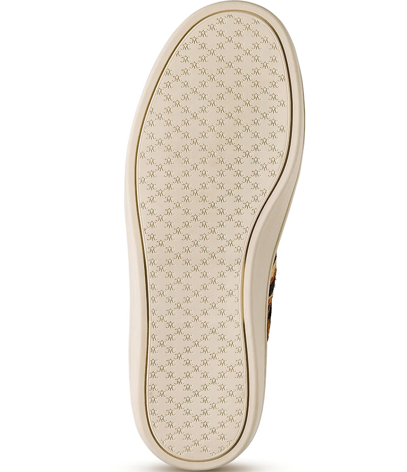 Johnston & Murphy Women's Ashley Zebra Print Haircalf Sneakers