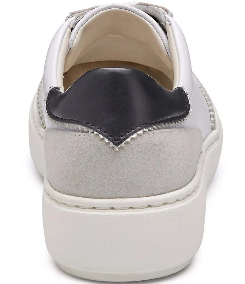 Johnston & Murphy Women's Cammie Brogue Detail T-Toe Lace Up Platform Sneakers