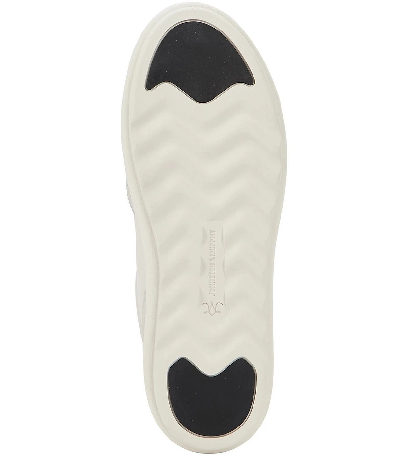 Johnston & Murphy Women's Cammie Brogue Detail T-Toe Lace Up Platform Sneakers