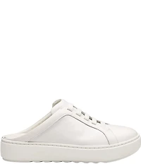 Johnston & Murphy Women's Cammie Nappa Leather Slip-On Sneaker Mules
