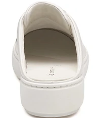 Johnston & Murphy Women's Cammie Nappa Leather Slip-On Sneaker Mules