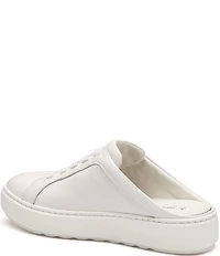 Johnston & Murphy Women's Cammie Nappa Leather Slip-On Sneaker Mules