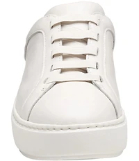 Johnston & Murphy Women's Cammie Nappa Leather Slip-On Sneaker Mules