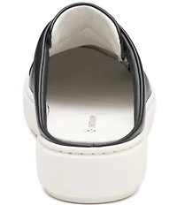 Johnston & Murphy Women's Cammie Nappa Leather Slip-On Sneaker Mules