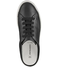 Johnston & Murphy Women's Cammie Nappa Leather Slip-On Sneaker Mules