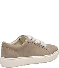 Johnston & Murphy Women's Cammie Suede Lace Up Platform Sneakers
