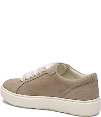 Johnston & Murphy Women's Cammie Suede Lace Up Platform Sneakers